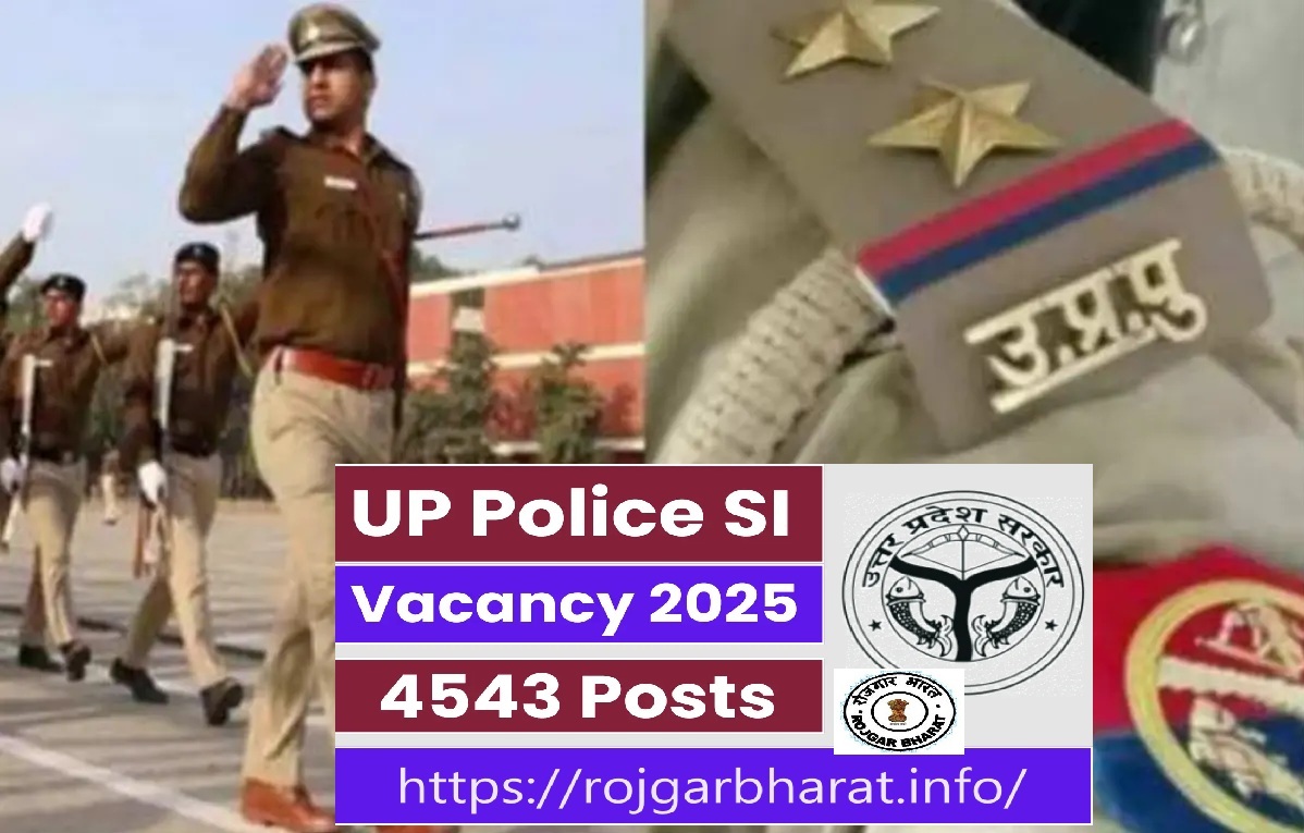 UP Police SI Recruitment 2025